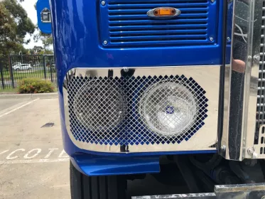 Stainless Steel Headlight Protectors To Suit Kenworth K104 & K108