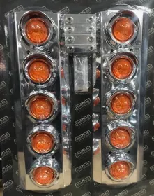 Lightbar Aircleaner (Amber Led Torpedo 5/10)