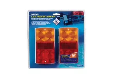 12V Led Slimline Trailer Lamp Pack