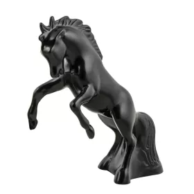 Ornamant-Black Fighting Stallion