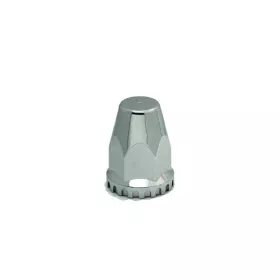 Nut Cover Screw On 32mm/33mm Chrome Plastic