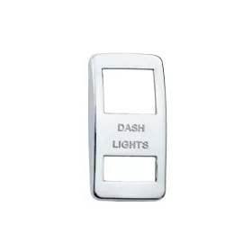 Switch Cover Chrome Dash Light