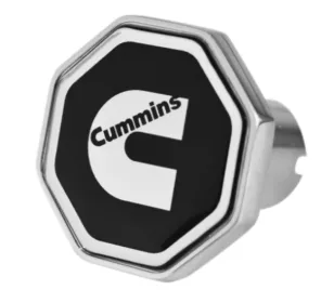 Cummins Logo Octagon Knob (190-Black)