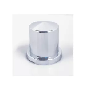 Nut Cover 1 1/8 Inch Top Hat Chrome Plastic