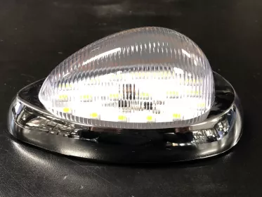 LED 12 Volt Light Indicator Clear/Amber To Suit Freightliner & Western Star