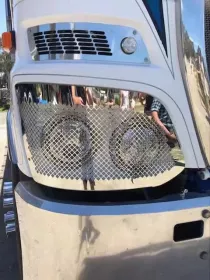 Stainless Steel Headlight Protectors To Suit Kenworth K200