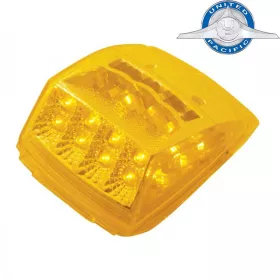 17 Led Reflector Square Cab Light - Amber Led/Amber Lens Insert Replacement