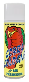 Cobra Cologne Vanilla Aero Air Freshener 125G Can