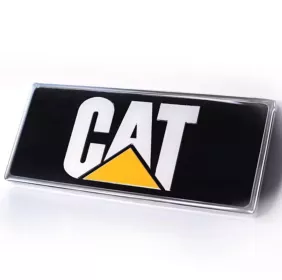 Caterpillar Rectangular Emblem