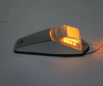 Light Amber/Clear Cab Marker Led (Mini L200X H65Xw75)