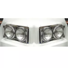 Plastic Headlight Cover Kit To Suit Western Star/Kenworth