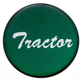 Tractor-Knob Sticker Green