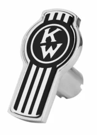 Kenworth Logo Shape Knob Black 190