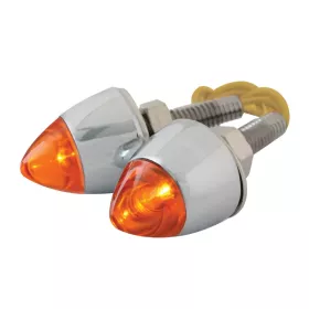 Led Lighted Bullet Fastener Set - Amber