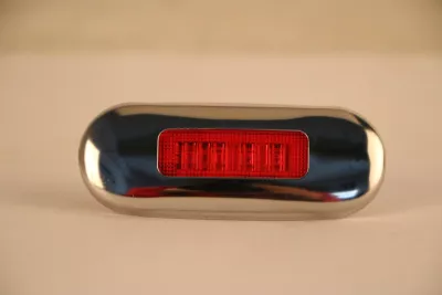 LED Multi Volt Red Flush Mount