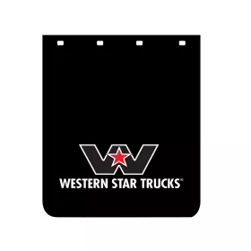 Mudflap Western Star Black 24X24