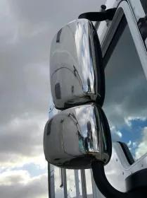 Stainless Steel Mirror Covers To Suit  DAF and Kenworth K200